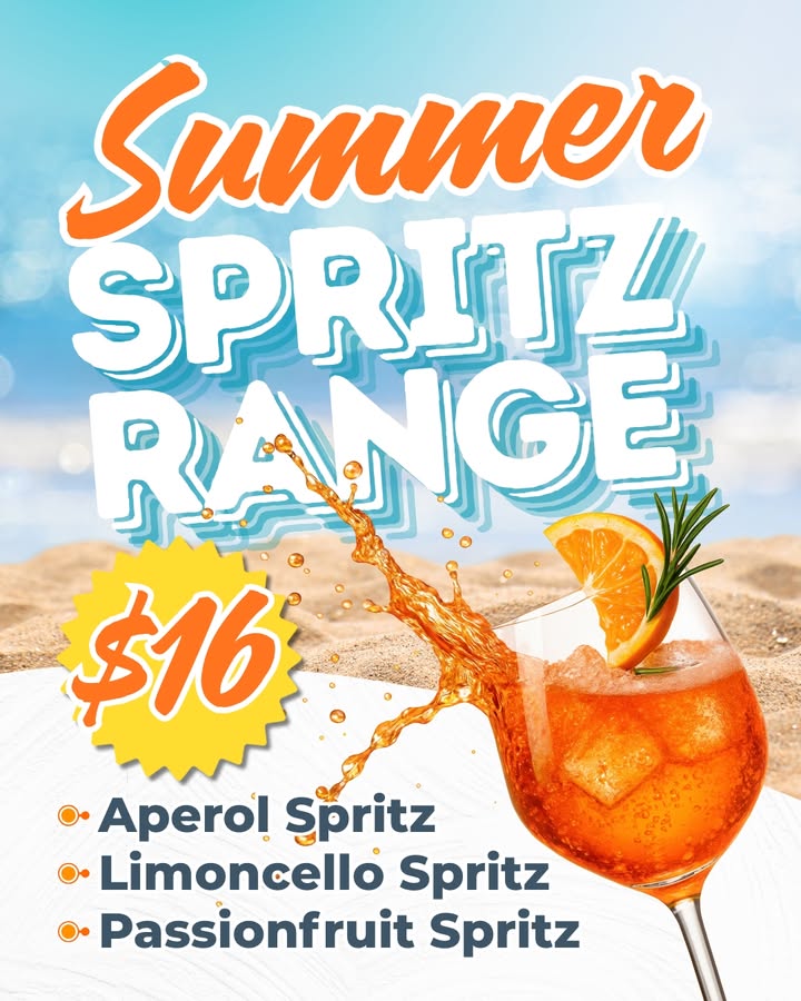 Featured image for “Summer Spritz Delight: Refreshing Drinks at Illawarra Yacht Club”