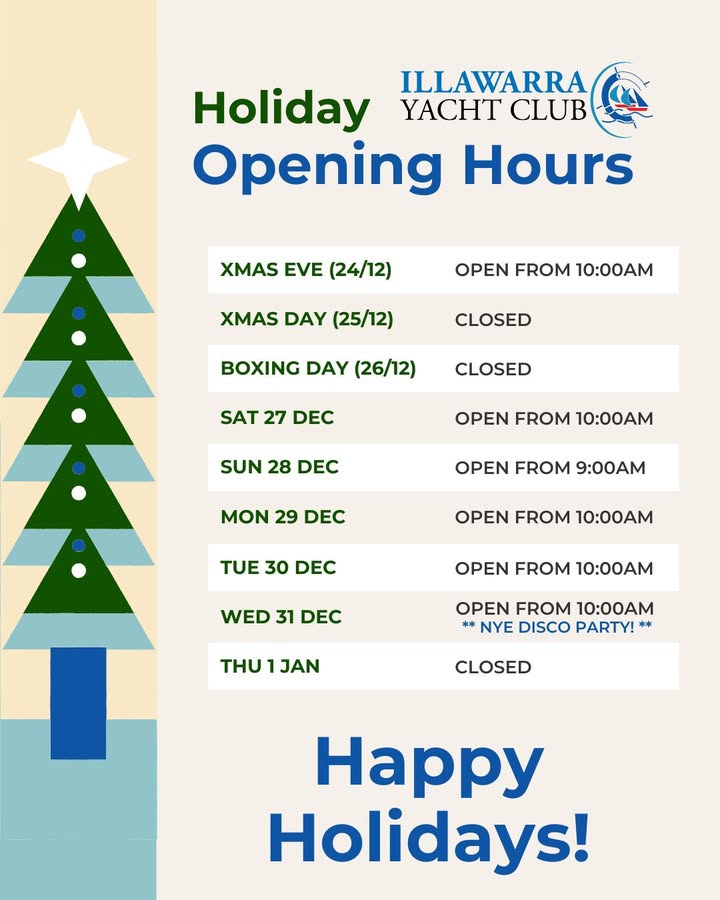 Featured image for “NYE Disco Party: Celebrate New Year’s Eve at Illawarra Yacht Club”